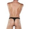 Male Power Zipper Thong Black - Image 2