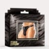 Male Power Zipper Thong Black - Image 3