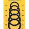 Boneyard Silicone Ring 5 Pc Kit Black - Image 2