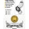 Boneyard Silicone Ring 5 Pc Kit Black - Image 3
