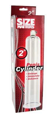 Size Matters 2.25in Pumping Cylinder - Crystal Clear - Image 2