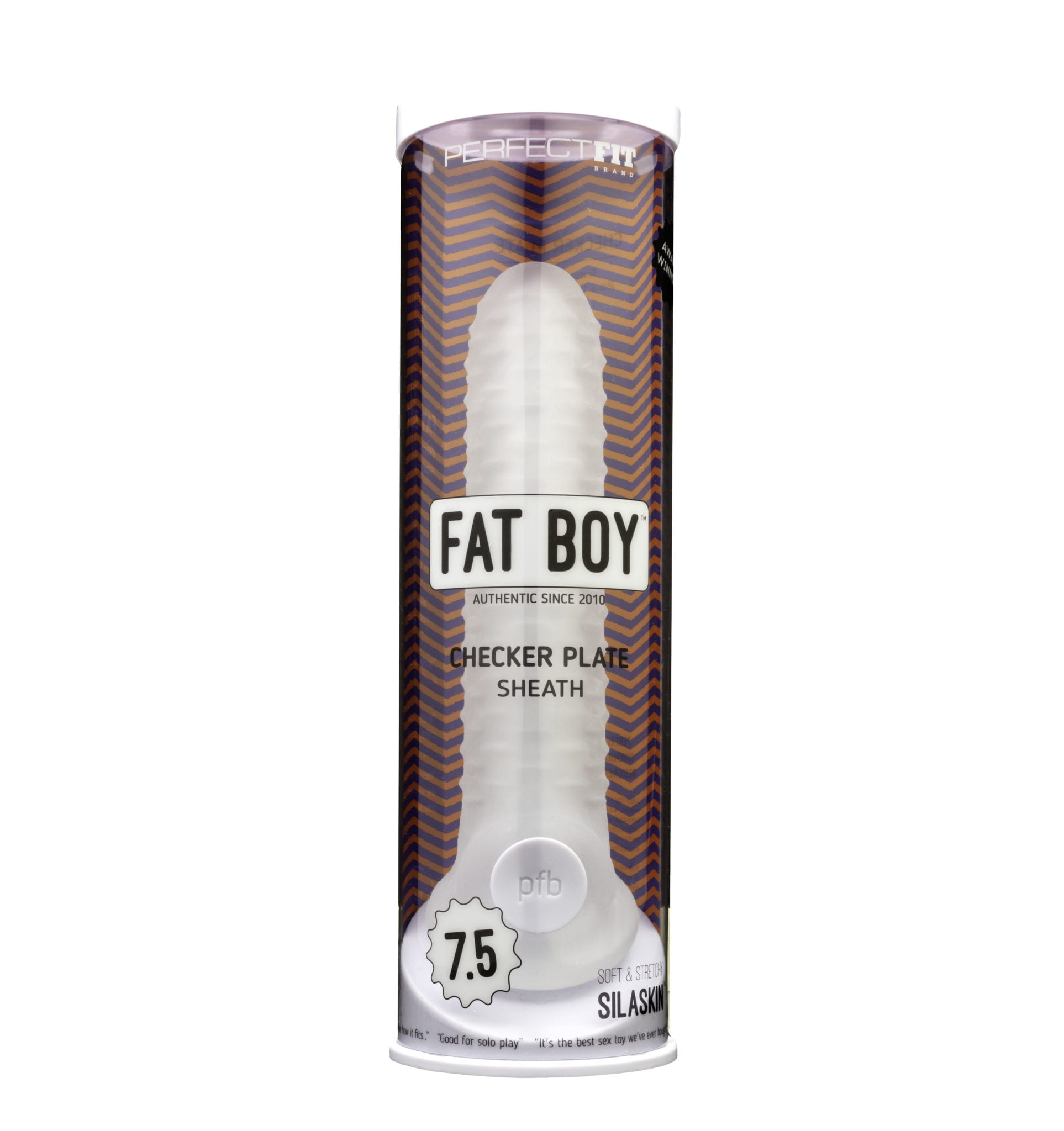 Fat Boy Checker Plate Sheath 7.5in