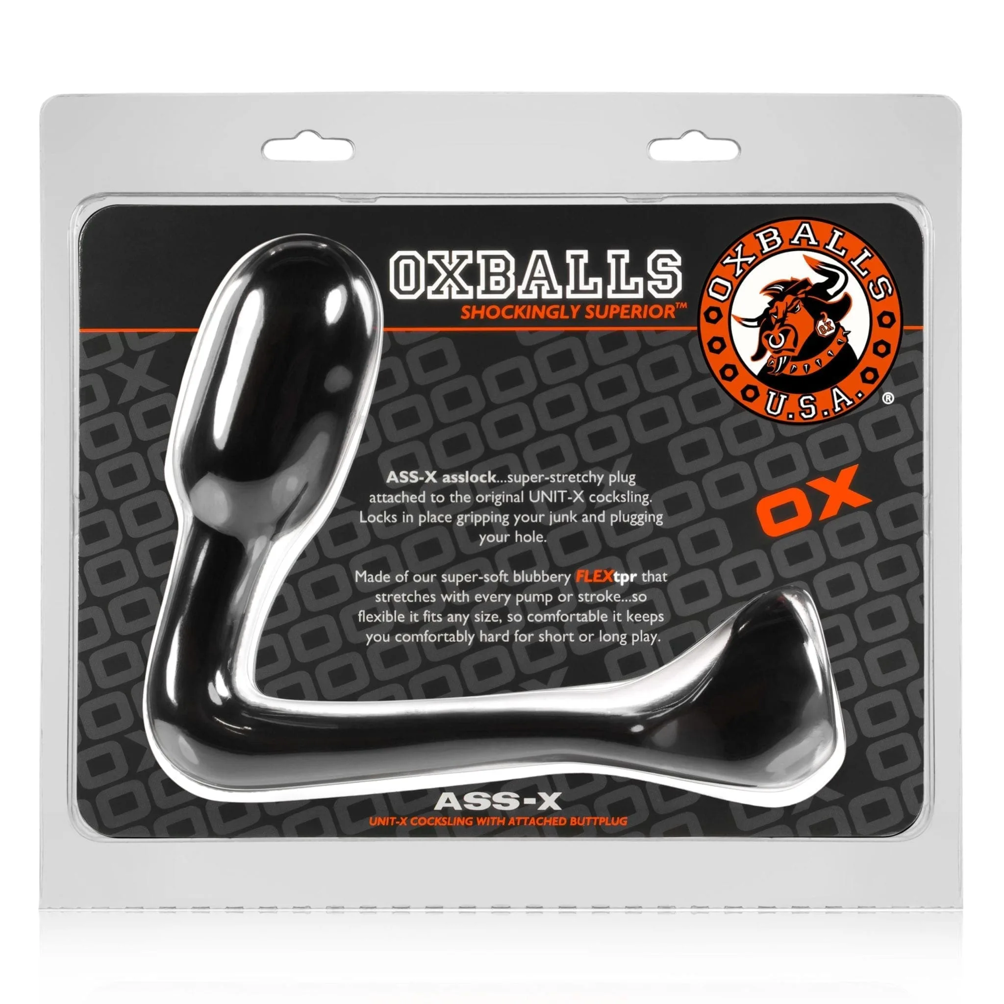 OxBalls Ass X Asslock Black - Image 3
