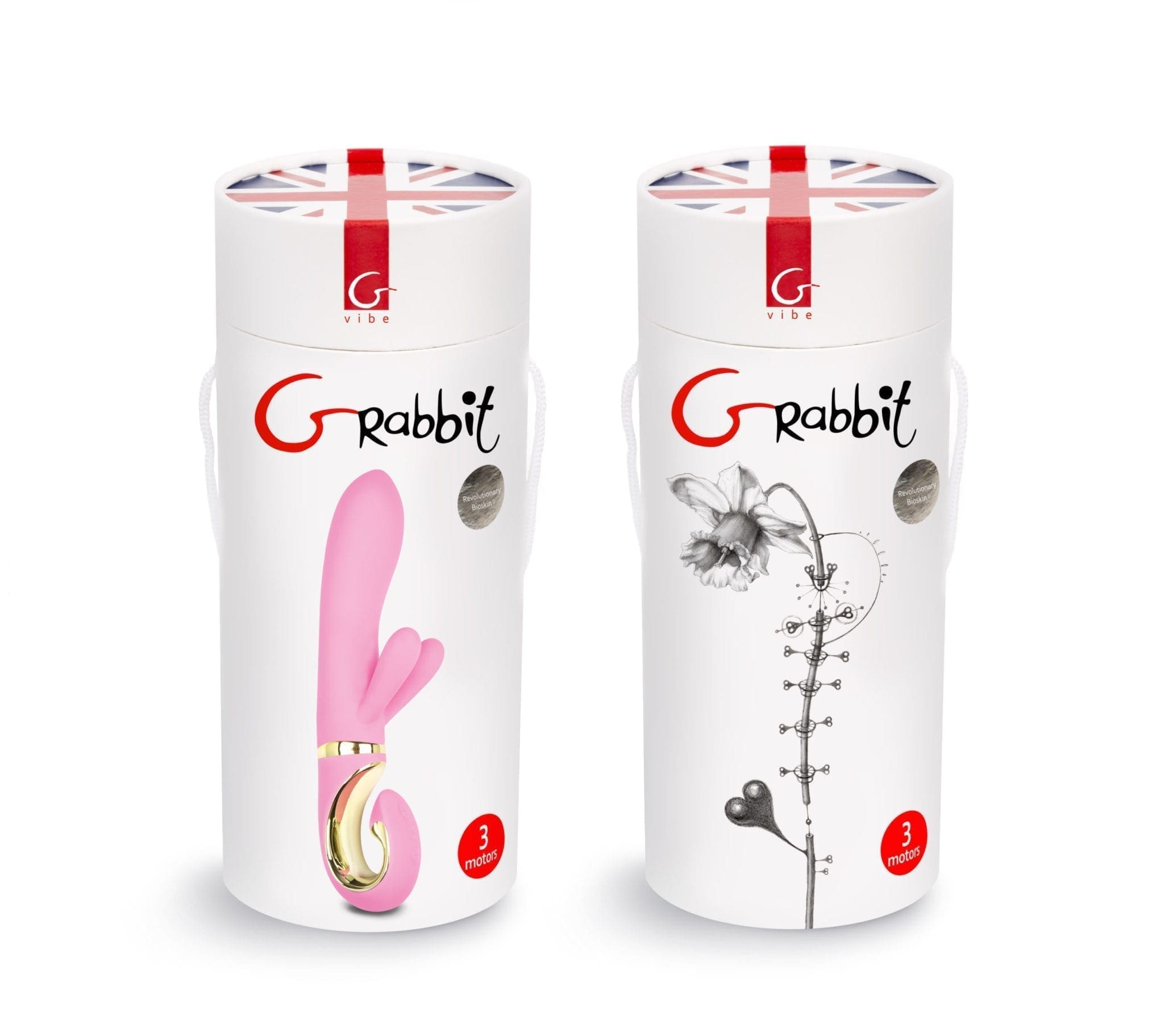 Gvibe Grabbit Rabbit Vibrator - Candy Pink - Image 2