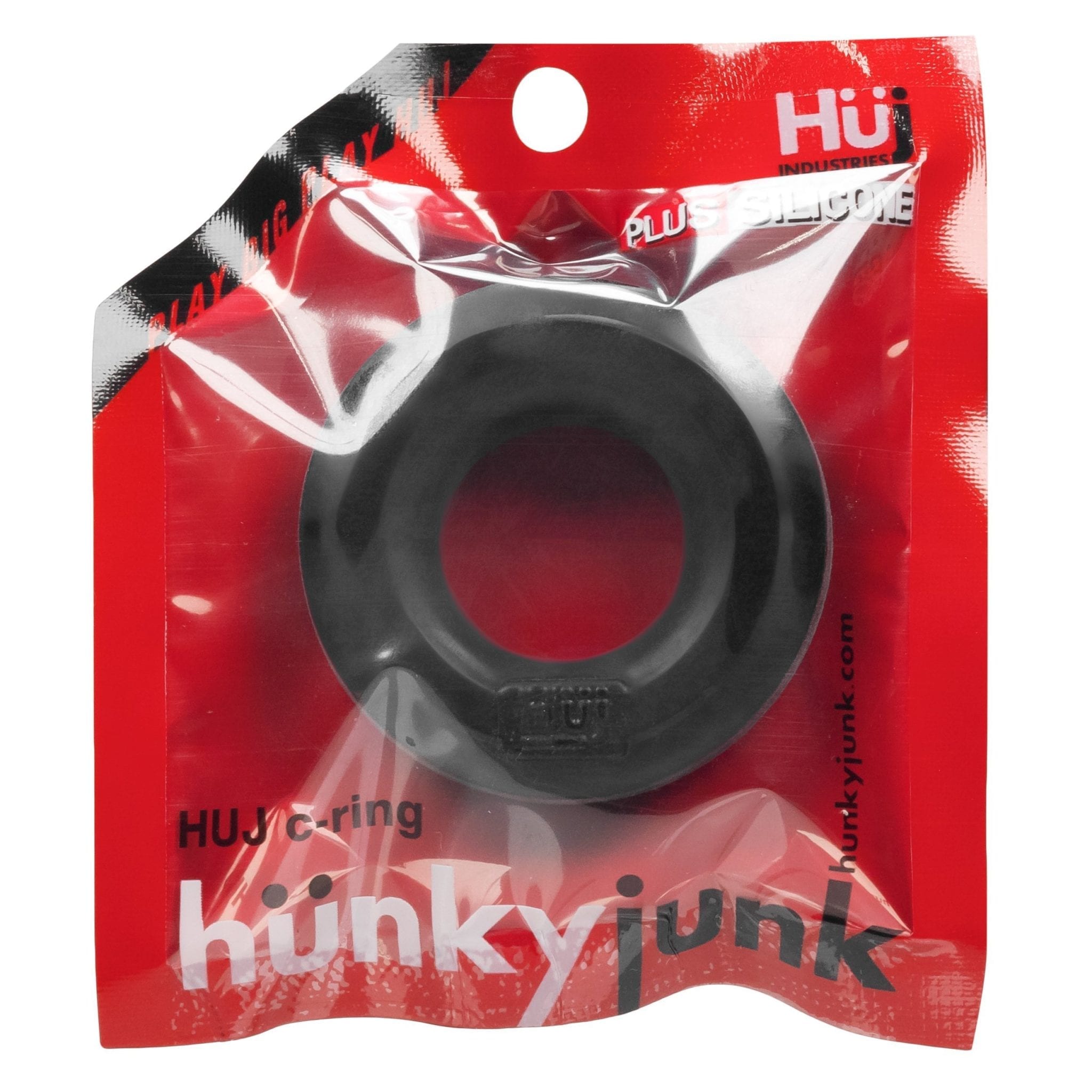 Hunkyjunk HUJ C-Ring Cock Ring Tar - Image 2