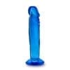B Yours Sweet N Small 6in Blue Dildo - Image 2