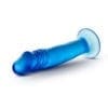 B Yours Sweet N Small 6in Blue Dildo - Image 3