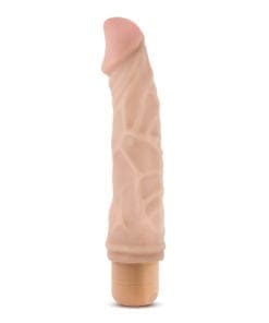 Alternative view of Dr Skin Cock Vibe 6 Vibrating Realistic Vibe 8.5in