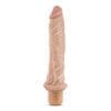 Dr Skin Cock Vibe 8 Realistic Vibrator 9.75in Beige - Image 2