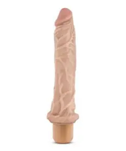 Alternative view of Dr Skin Cock Vibe 8 Realistic Vibrator 9.75in Beige