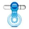 Stay Hard 10 Function Vibrating Tongue Ring Blue - Image 2
