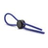Stay Hard Silicone Loop Cock Ring Blue - Image 3