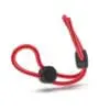 Stay Hard Silicone Double Loop Cock Ring Red - Image 3
