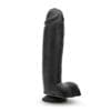 Huge 10.5in Realistic Dildo - Au Naturel Bold Black - Image 3