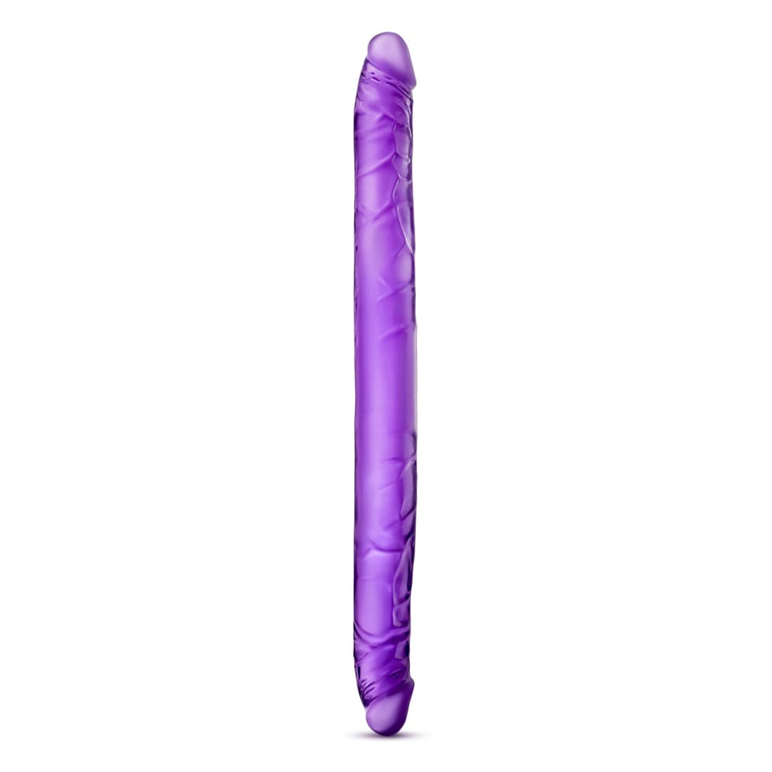 B Yours Double Dildo Purple 16in - Image 2