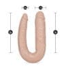 Dr Skin Dr Double Dildo Vanilla - Image 3