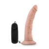 Dr Skin Dr Dave 7 Inch Vibrating Cock with Suction Cup Vanilla - Image 2