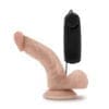 Dr Skin Dr Ken 6.5 Inch Vibrating Cock with Suction Cup Vanilla - Image 2