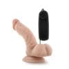 Dr Skin Dr Ken 6.5 Inch Vibrating Cock with Suction Cup Vanilla - Image 3