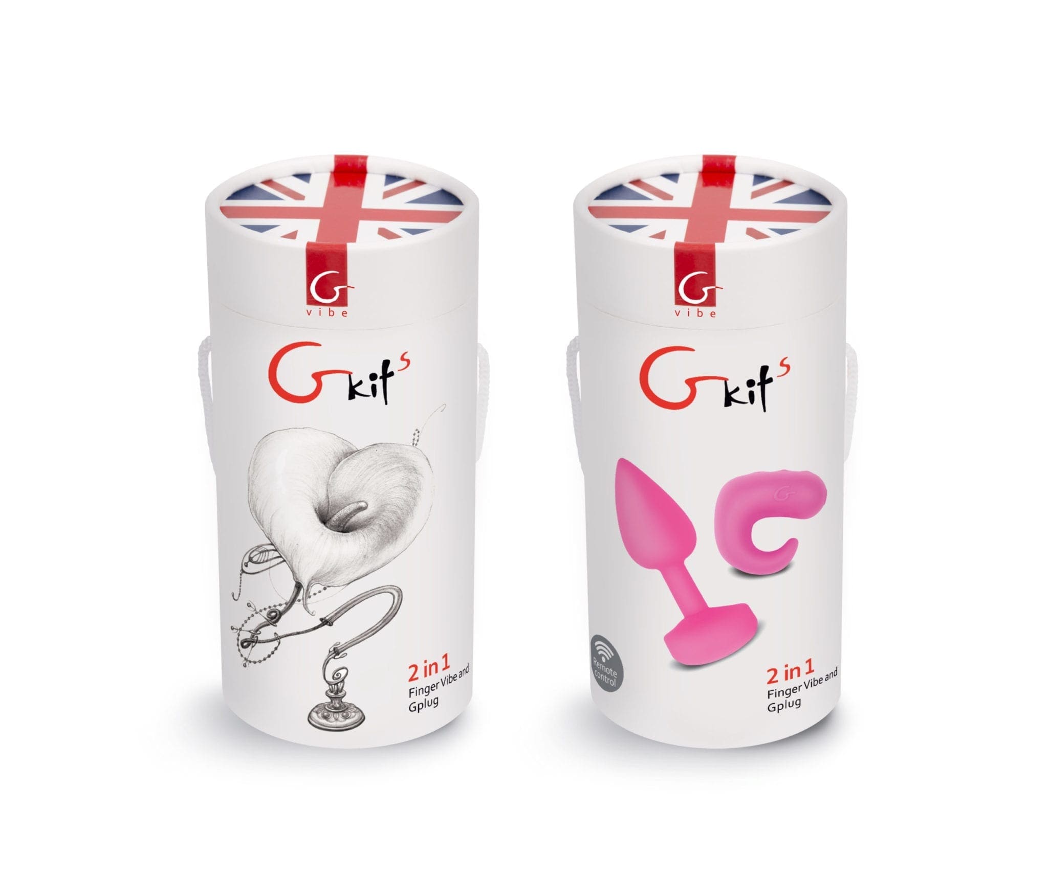 Gvibe Gkit Sunny Raspberry Butt Plug & Finger Vibe - Image 2