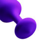 Frisky Purple Pleasures 3 Piece Silicone Anal Plugs - Image 3