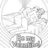 LonBrook My Naughty Valentine Colouring Book - Image 3