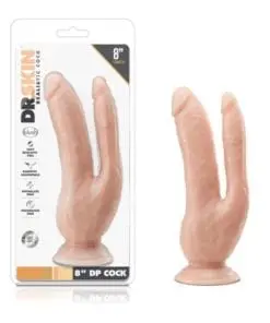 Dr Skin DP Cock 8 inch