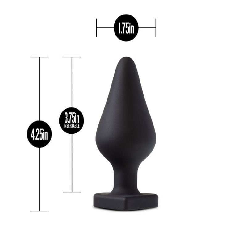 Temptasia Fuck Me Butt Plug Black - Image 2
