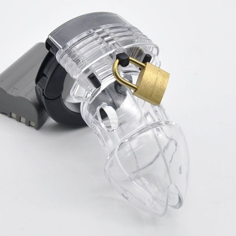 Brutus Alpha Chastity Cage Clear - Image 2