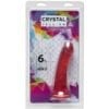 Crystal Jellies Slim Dong 6.5 in Pink - Image 2