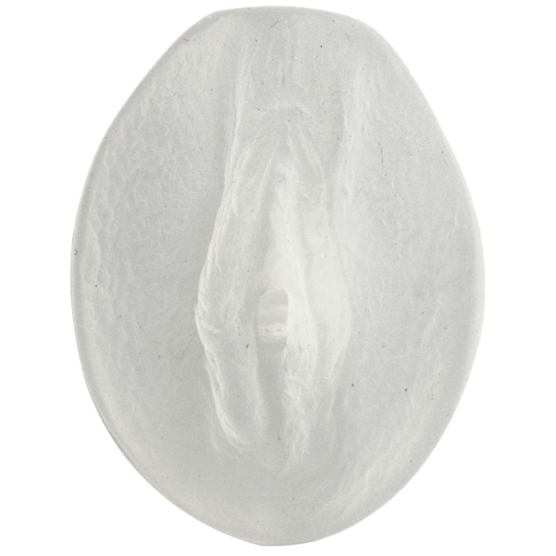 Doc Johnson Palm Pal Ultraskyn Pussy Frosted Clear - Image 2