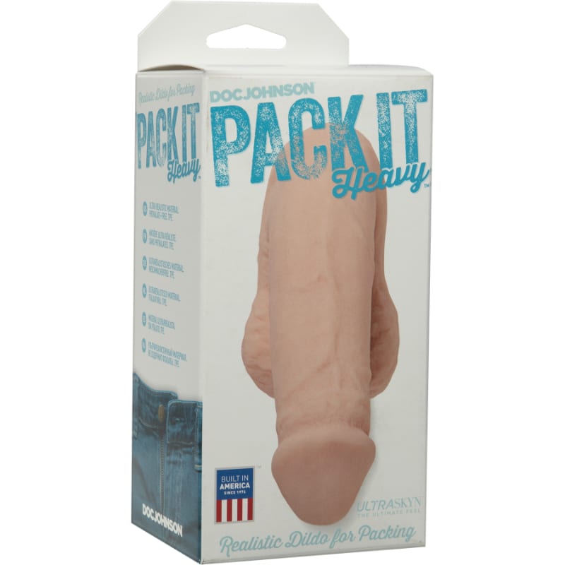 Doc Johnson Pack It Heavy Packer - White - Image 2