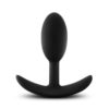 Anal Adventures Platinum Silicone Vibra Slim Plug Small - Image 2