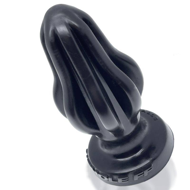 OxBalls Airhole-1 Finned Buttplug Black - Image 2