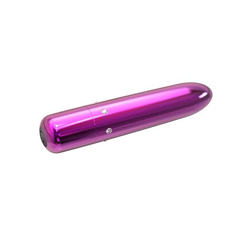 PowerBullet Pretty Point 4in Bullet Vibrator Purple - Image 2