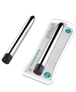 Alternative view of Shibari Multi-Speed Vibrator 9in Silver