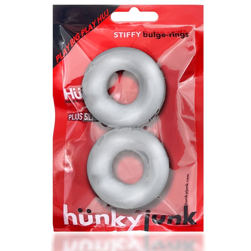 Hunkyjunk STIFFY 2 Pc Cockrings Ice Clear - Image 2