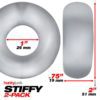 Hunkyjunk STIFFY 2 Pc Cockrings Ice Clear - Image 3
