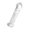 Sexus Glass Dildo Clear 16cm - Image 2
