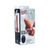 Loadz 8.5in Squirting Vibrating Dildo - Medium Skin Tone - Image 2