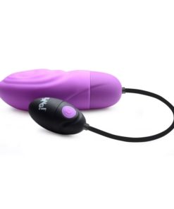 7X Pulsing Rechargeable Bullet- Purple