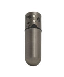 Power Bullet First Class Rechargeable Bulllet w Crystal Gun Metal