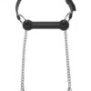 Master Series Equine Silicone Bit Gag With Nipple Clamps - Image 2
