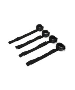Whip Smart Diamond Bed Restraints Black