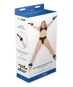 Alternative view of Whipsmart Diamond Bed Restraints Blue