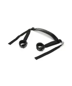 Whip Smart Diamond Deluxe Sex Swing w Ankle Restraints Black
