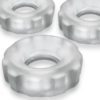 Hunkyjunk Super Hunkyjunk 3 Pc Cockrings Clear Ice - Image 3