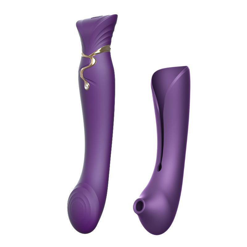 ZALO Queen Set Twilight Purple