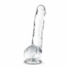 Naturally Yours 8" Crystaline Dildo Diamond - Image 2