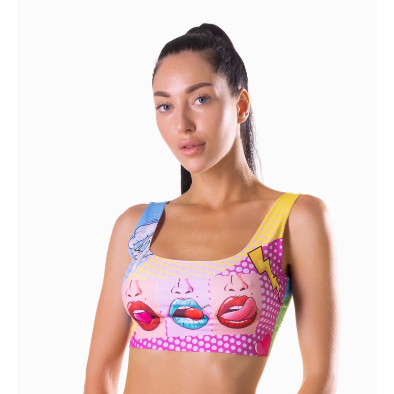 Mememe Lingerie Comics Hot Crop Top - Image 5